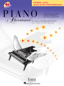 Primer Level - Gold Star Performance: Piano Adventures®