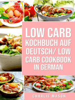 Low Carb Kochbuch Auf Deutsch/ Low Carb Cookbook In German