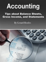 Accounting: Tips about Balance Sheets, Gross Income, and Statements
