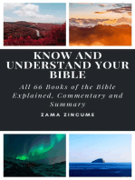 Know And Understand Your Bible