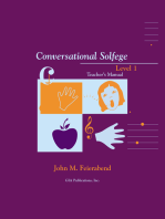 Conversational Solfege Level 1 Teacher's Manual