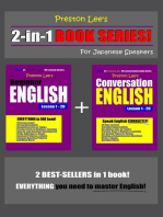 Preston Lee’s 2-in-1 Book Series! Beginner English & Conversation English Lesson 1: 20 For Japanese Speakers
