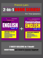 Preston Lee’s 2-in-1 Book Series! Beginner English & Conversation English Lesson 1: 20 For Thai Speakers