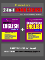 Preston Lee’s 2-in-1 Book Series! Beginner English & Conversation English Lesson 1: 20 For Vietnamese Speakers