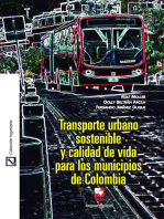 Transporte urbano sostenible y calidad de vida para los municipios de Colombia
