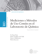 Mediciones y métodos de uso común en el laboratorio de Química