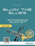Bluin' The Blues - Woodwind Quintet score & parts