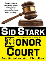 Honor Court: An Academic Thriller: Doctor Rowena Halley, #5