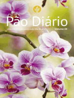 Pão Diário volume 24 - Capa flores: Uma meditação para cada dia do ano