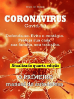 Coronavirus Covid-19. Defenda-se. Evite o contágio. Proteja sua casa, sua família, seu trabalho. Atualizado quarta edição.