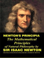Newton's Principia: The Mathematical Principles of Natural Philosophy by Sir Isaac Newton