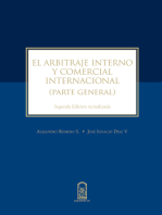 El arbitraje interno y comercial: Parte general