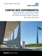 Contas dos governantes: apreciação das contas dos chefes de Poder Executivo pelos Tribunais de Contas do Brasil