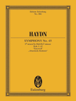 Symphony No. 45 F# minor, "Farewell": Hob. I: 45