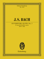 Overture (Suite) No. 3 D major: BWV 1068