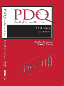Read Pdq Statistics Online By Geoffrey R Norman And David L Streiner Phd Books