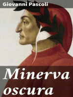 Minerva oscura: Prolegomeni: la costruzione morale del poema di Dante