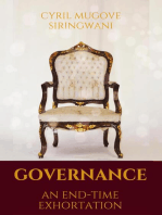 Governance: An End-Time Exhortation