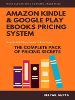 Amazon Kindle & Google Play ebooks Pricing System