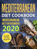Mediterranean Diet Cookbook: Mediterranean Diet for Beginners 2020 with 21-Day Meal Plan