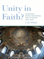 Unity in Faith?: Edinoverie, Russian Orthodoxy, and Old Belief, 1800–1918