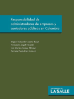 Responsabilidad de administradores de empresas y contadores públicos en Colombia
