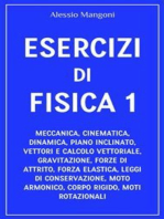 Esercizi di fisica 1