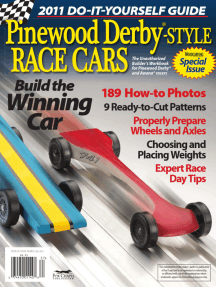 Pinewood Derby-Style Race Cars