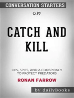 Catch and Kill: Lies, Spies, and a Conspiracy to Protect Predators by Ronan Farrow: Conversation Starters