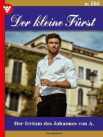 Der Irrtum des Johannes von A.: Der kleine Fürst 266 – Adelsroman