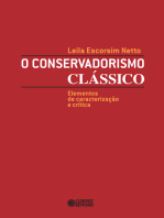 O conservadorismo clássico