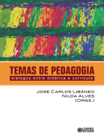 Temas de pedagogia: Diálogios entre didática e currículo