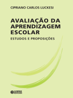 Avaliação da aprendizagem escolar: Estudos e proposições