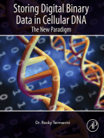 Storing Digital Binary Data in Cellular DNA: The New Paradigm