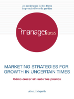 Resumen de Marketing Strategies for Growth in Uncertain Times de Allan J. Magrath