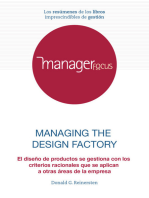 Resumen de Managing the Design Factory de Donald G. Reinertsen