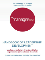 Resumen de Handbook of Leadership Development de Ellen Van Velsor, Russ S. Moxley y Cynthia D. McCauley