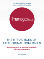 Resumen de The 8 Practices of Exceptional Companies de Jac Fitz-enz