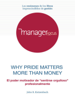 Resumen de Why Pride Matters More Than Money de Jon R. Katzenbach