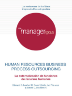 Resumen de Human Resources Business Process Outsourcing de Dave Ulrich, James C. Madden V, Jac Fitz-enz y Edward E. Lawler III