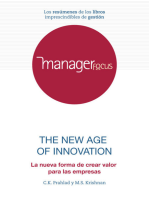 Resumen de The New Age of Innovation de C.K. Prahalad y M.S. Krishnan