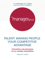 Resumen de Talent: Making People Your Competitive Advantage de Edward E. Lawler III