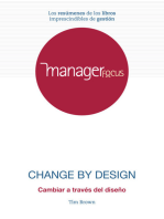 Resumen de Change by Design de Tim Brown
