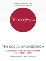 Resumen de La organización social de Anthony J. Bradley y Mark P. McDonald