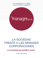 Resumen de La sociedad frente a las grandes corporaciones de Henry Mintzberg