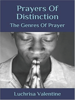 Prayers Of Distinction: The Genres Of Prayer