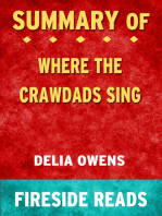 Summary of Where the Crawdads Sing by Delia Owens (Fireside Reads)