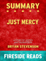 Summary of Just Mercy: A Story of Justice and Redemption by Bryan Stevenson (Fireside Reads)