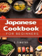Japanese Cookbook for Beginners: Ramen, Tonkatsu, Sushi, Tempura from Tokyo street 