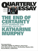 Quarterly Essay 79 The End of Certainty: Scott Morrison and Pandemic Politics